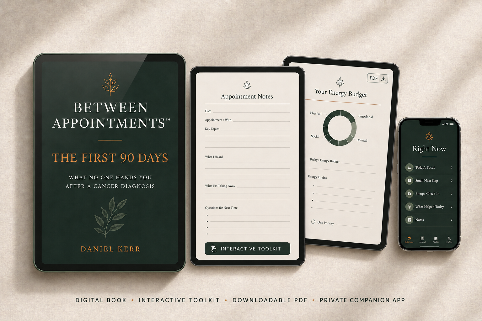 The First 90 Days digital book, interactive toolkit, downloadable PDF and private Companion App.